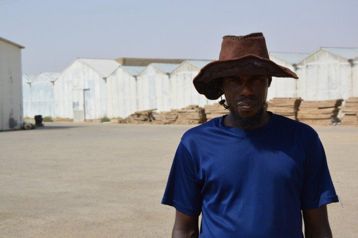 Greenhouse worker Al Karj, Saudi Arabia